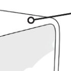 Siège ergonomique et confortable avec surface antidérapante et élégante