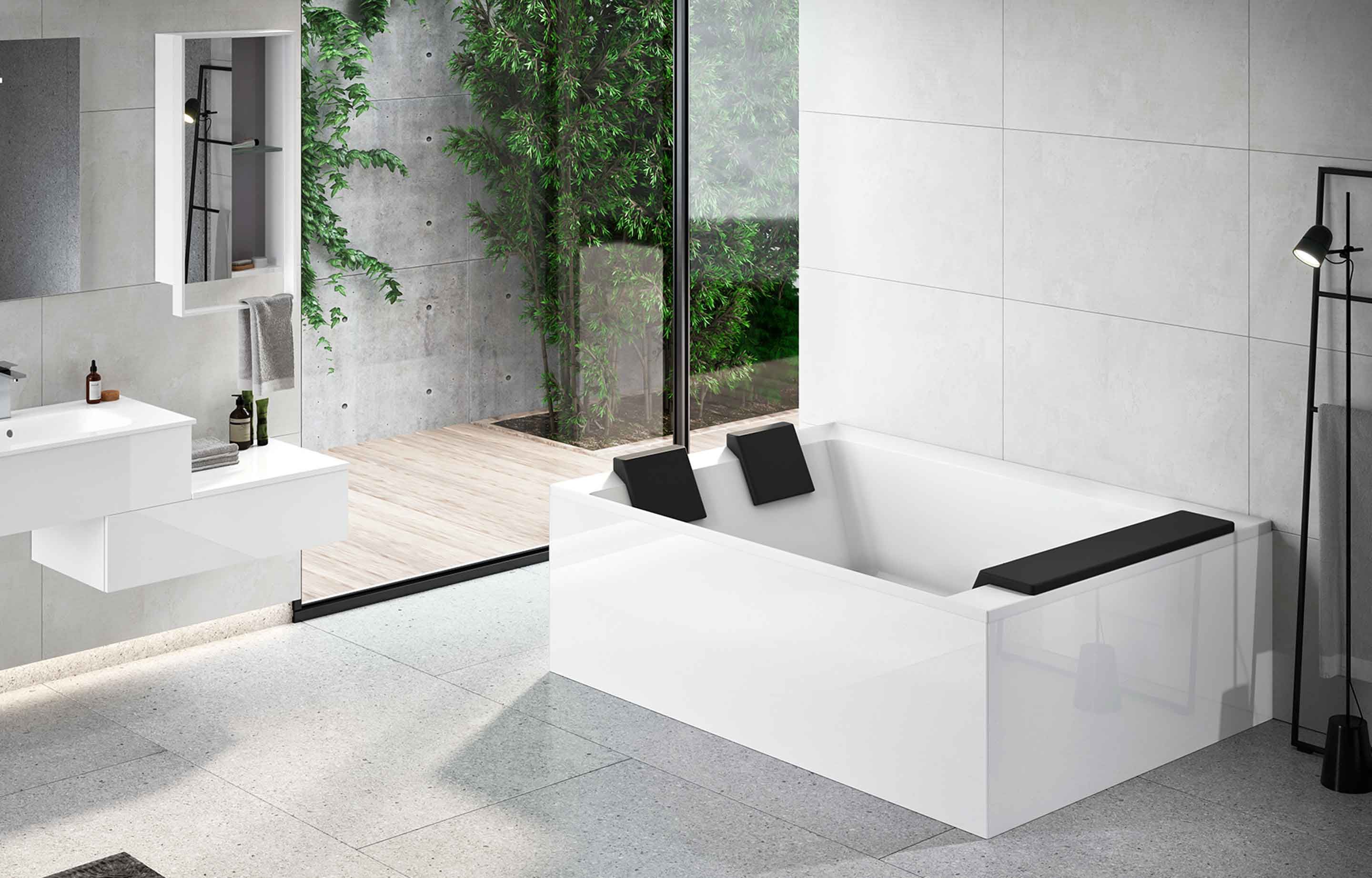 Baths - Divina Dual - Wall installation
