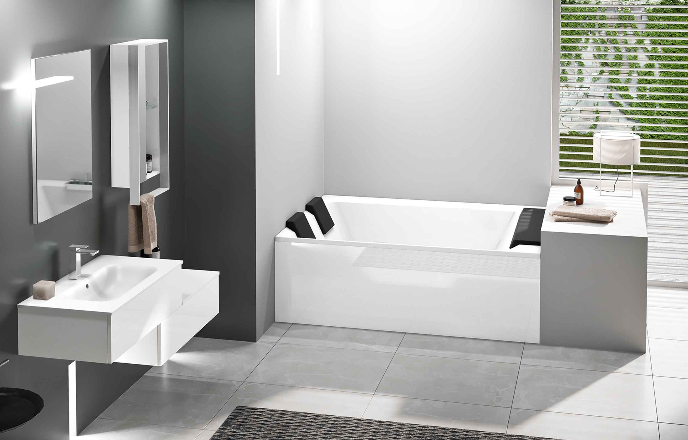 Baths - Divina Dual - Recess installation