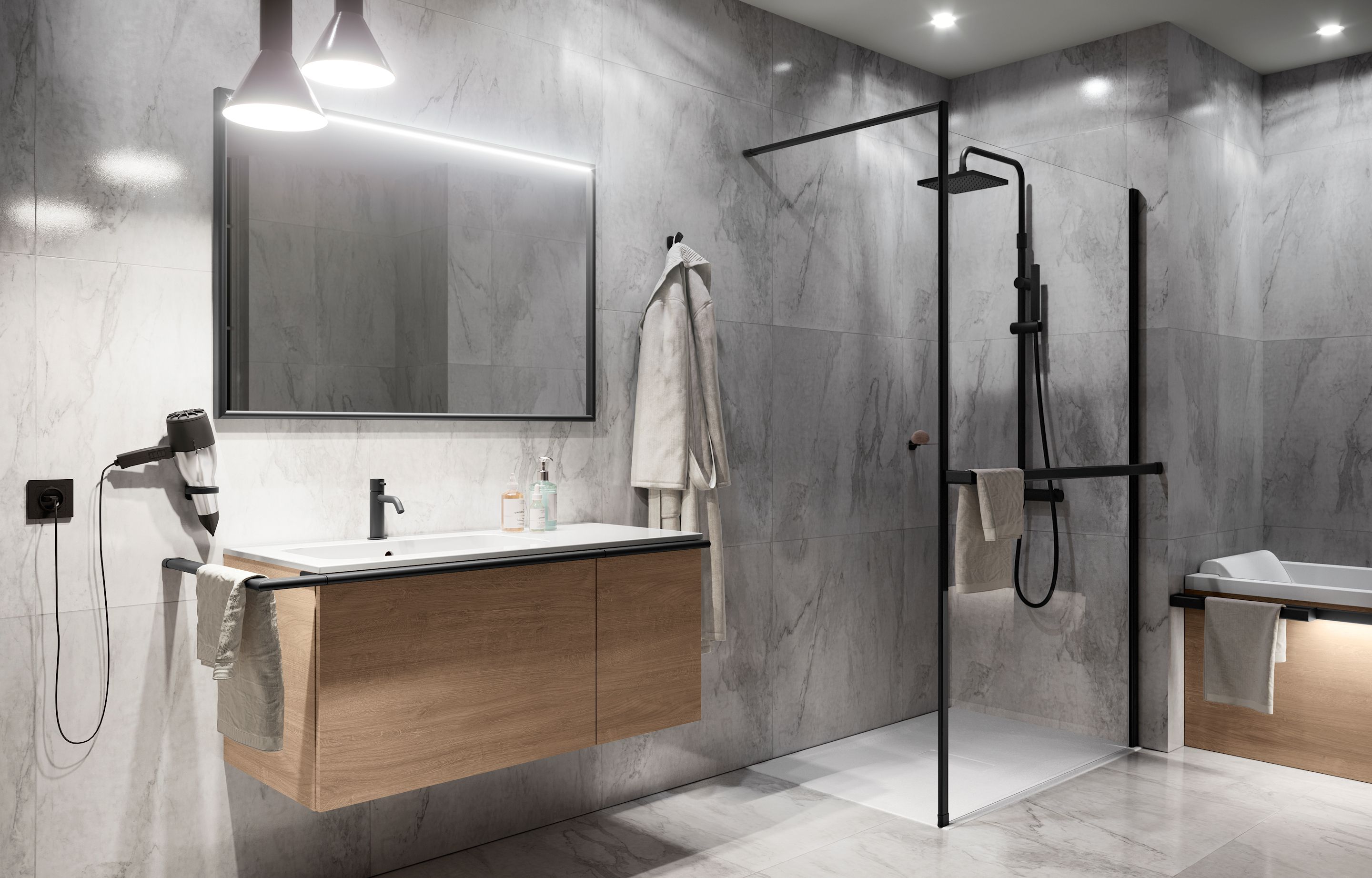 Shower spaces - Giada H Edge