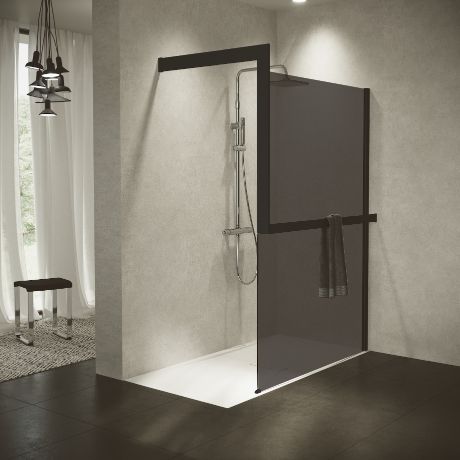 Shower spaces - Kuadra H Frame Kouř