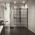 Shower spaces - Kuadra H Frame sklo s potiskem