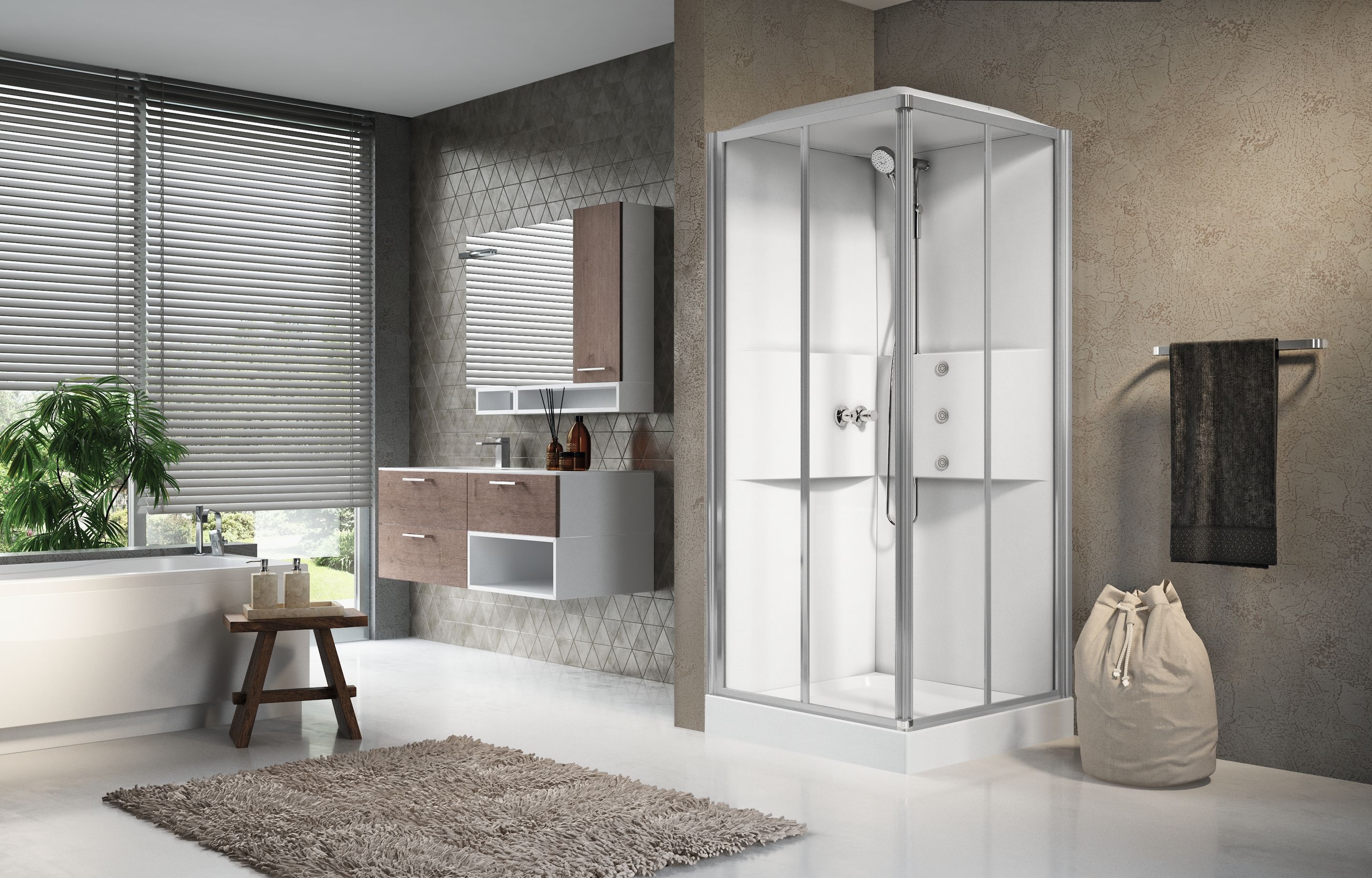 Shower cubicles - Media 2.0 A90