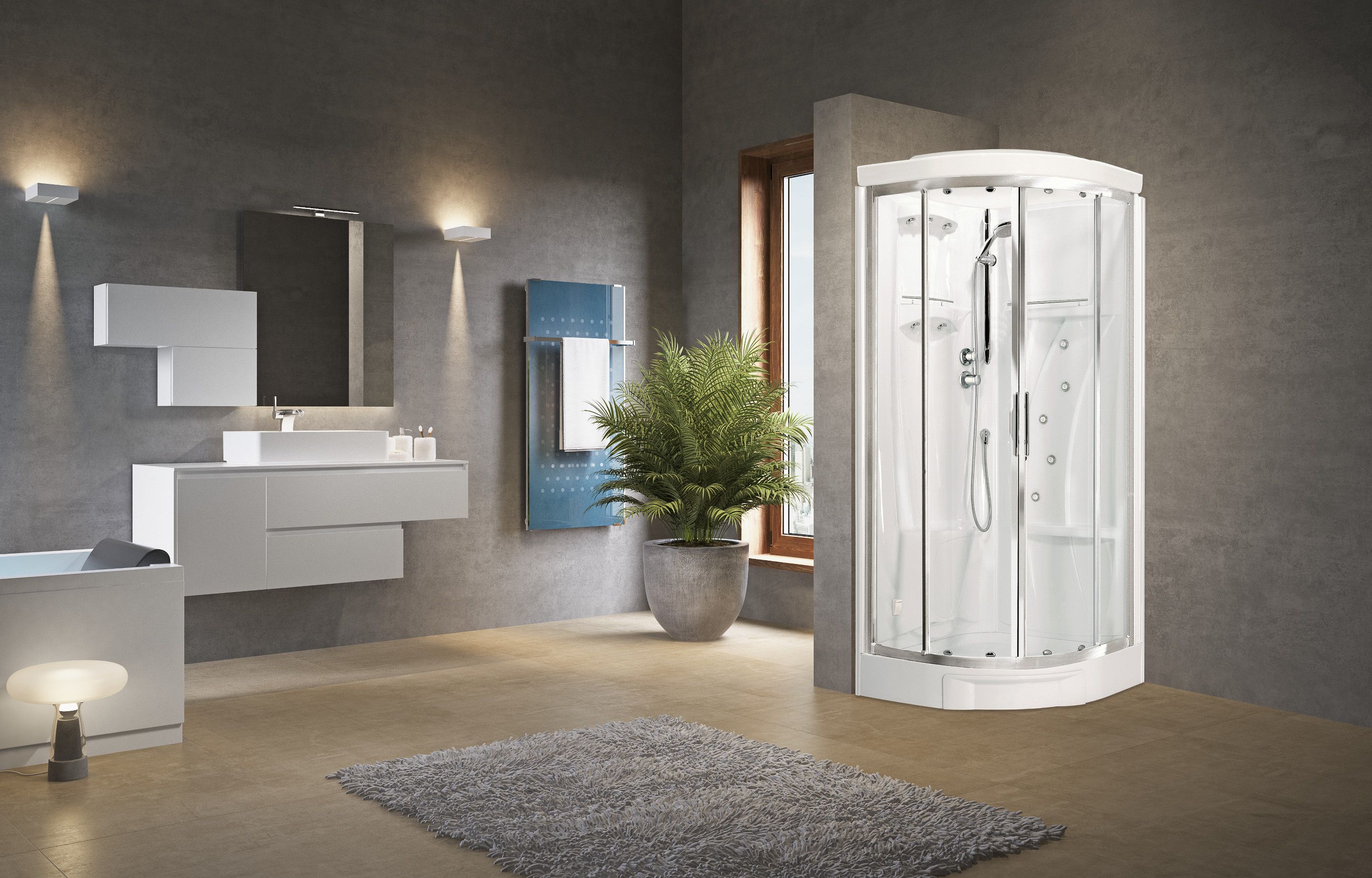 Shower cubicles - nnhor90i