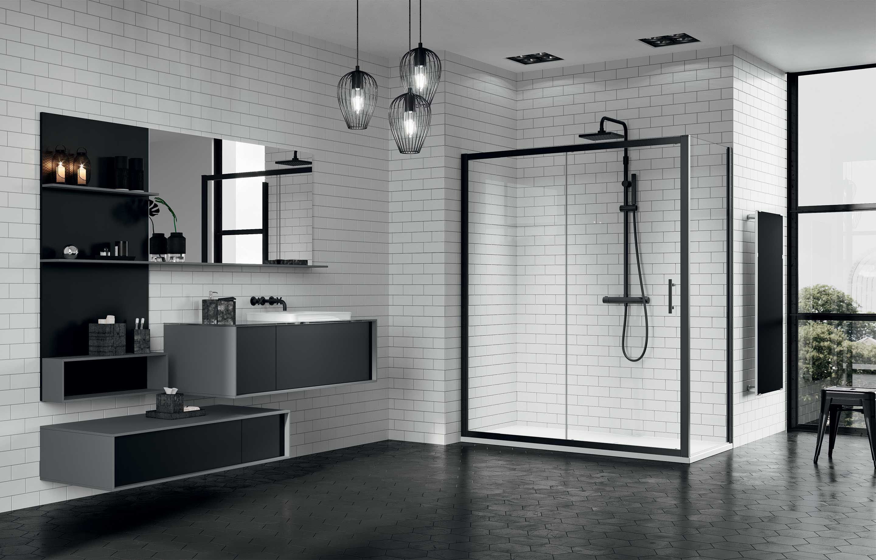 Shower enclosures - Zephyros 2P+F