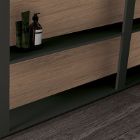 Frame nero + Rovere Fiemme