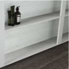Frame bianco opaco + bianco rigato