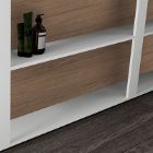 Frame bianco + Rovere Fiemme
